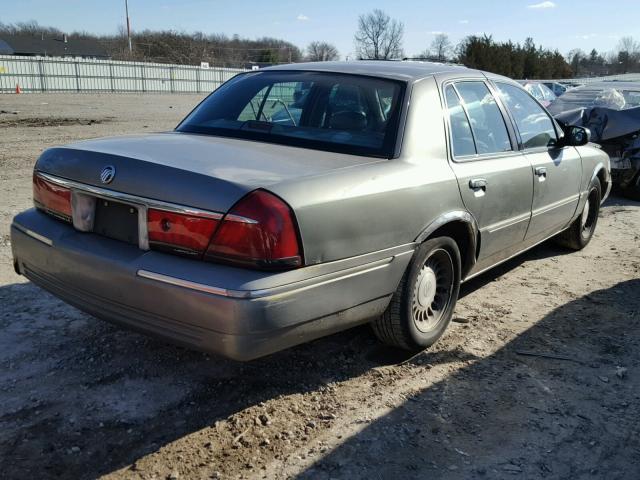 2MEFM75W8YX643129 - 2000 MERCURY GRAND MARQ GRAY photo 4