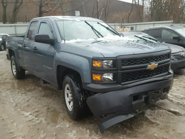 1GCVKPEC4EZ334823 - 2014 CHEVROLET SILVERADO BLUE photo 1