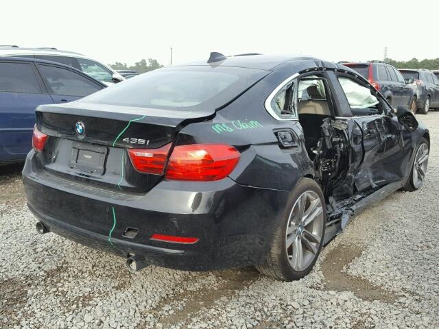 WBA4B1C51GG242612 - 2016 BMW 435 I BLACK photo 4