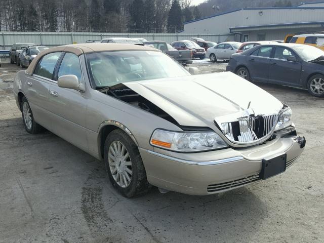 1LNHM81W74Y622140 - 2004 LINCOLN TOWN CAR E TAN photo 1