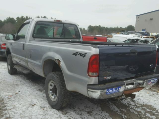 1FTNF21L91EB48869 - 2001 FORD F250 SUPER SILVER photo 3