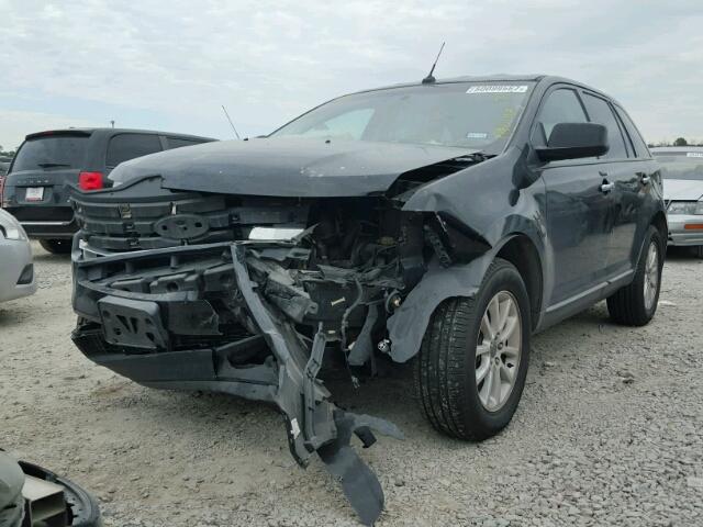 2FMDK38CX9BA35471 - 2009 FORD EDGE SEL BLACK photo 2