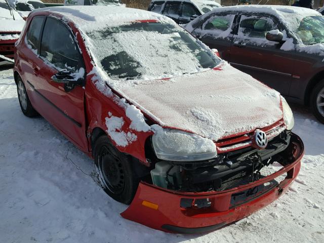 WVWBR71K27W107016 - 2007 VOLKSWAGEN RABBIT RED photo 1