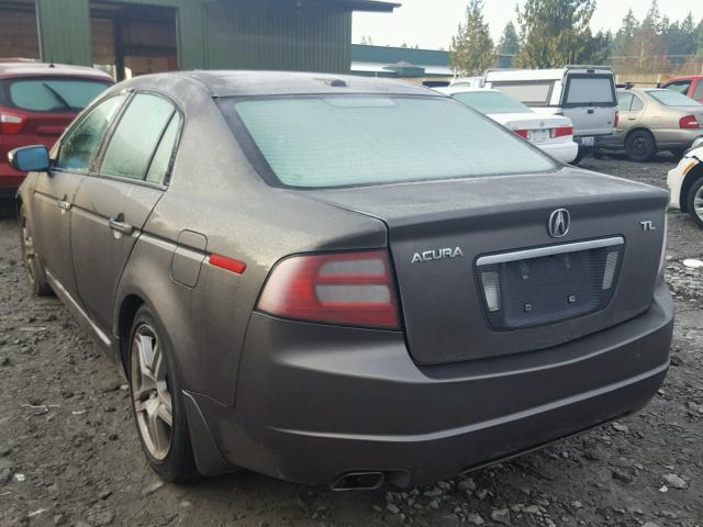 19UUA66218A022249 - 2008 ACURA TL GRAY photo 3