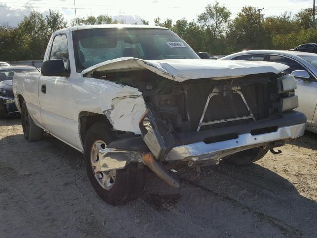 1GCEC14V74Z264844 - 2004 CHEVROLET SILVERADO WHITE photo 1