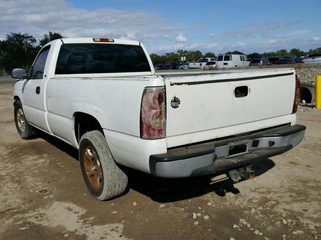 1GCEC14V74Z264844 - 2004 CHEVROLET SILVERADO WHITE photo 3