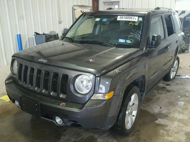 1C4NJPCB6FD308588 - 2015 JEEP PATRIOT LI GRAY photo 2