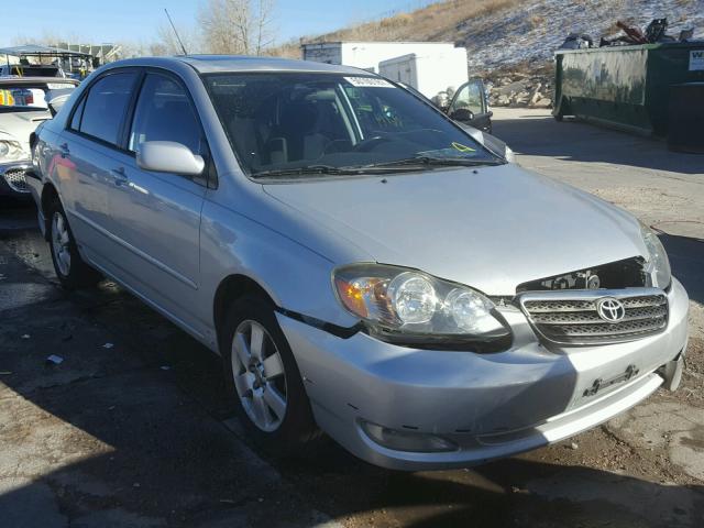 1NXBR32E86Z651382 - 2006 TOYOTA COROLLA CE SILVER photo 1