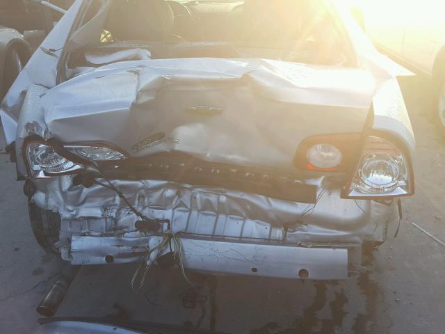 1G1ZE5E08CF276239 - 2012 CHEVROLET MALIBU LTZ 银色 照片 9