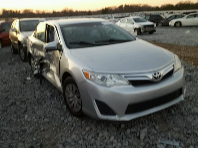 4T4BF1FK0DR283019 - 2013 TOYOTA CAMRY L SILVER photo 1