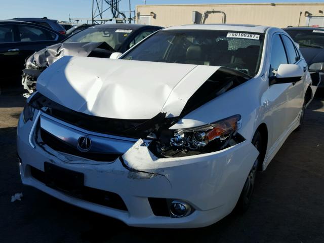 JH4CU2F85DC004932 - 2013 ACURA TSX SE WHITE photo 2