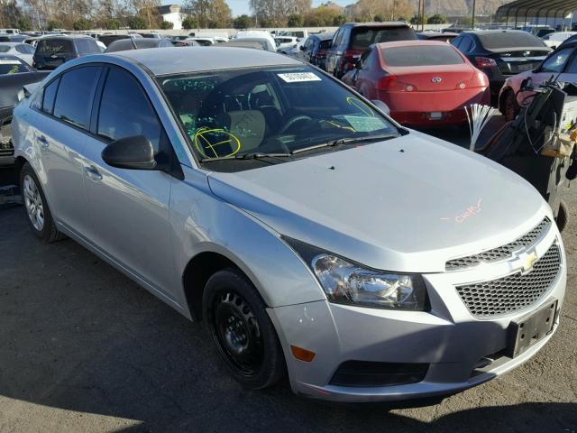 1G1PA5SG5E7204593 - 2014 CHEVROLET CRUZE LS SILVER photo 1