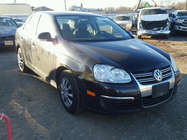 3VWGF71K47M010671 - 2007 VOLKSWAGEN JETTA BLACK photo 1