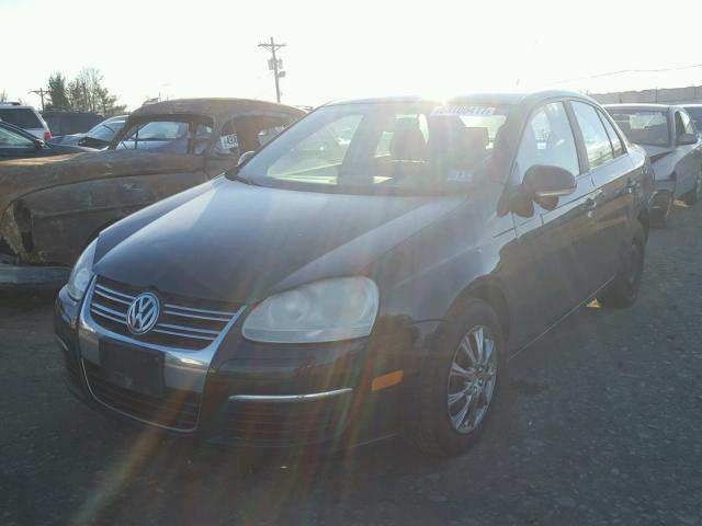 3VWGF71K47M010671 - 2007 VOLKSWAGEN JETTA BLACK photo 2