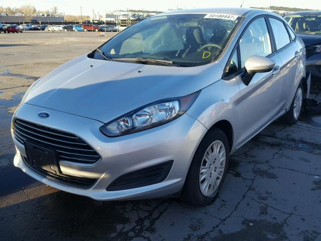 3FADP4AJXFM139480 - 2015 FORD FIESTA S SILVER photo 2