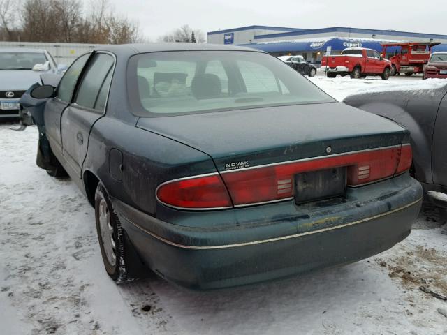 2G4WS52J7Y1343732 - 2000 BUICK CENTURY CU GREEN photo 3