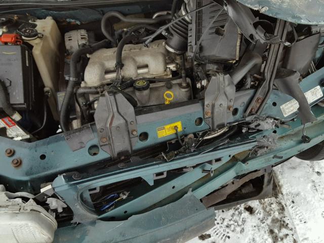 2G4WS52J7Y1343732 - 2000 BUICK CENTURY CU GREEN photo 7