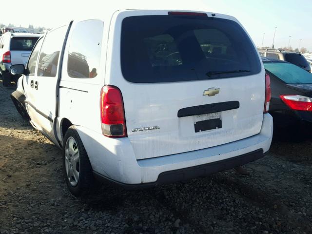 1GBDV13W07D166227 - 2007 CHEVROLET UPLANDER I Ağ foto 3
