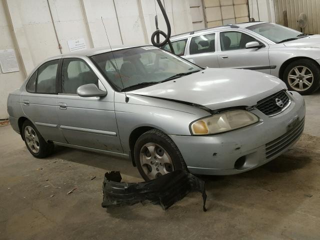 3N1CB51D63L813326 - 2003 NISSAN SENTRA XE SILVER photo 1