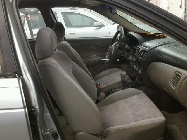 3N1CB51D63L813326 - 2003 NISSAN SENTRA XE SILVER photo 5