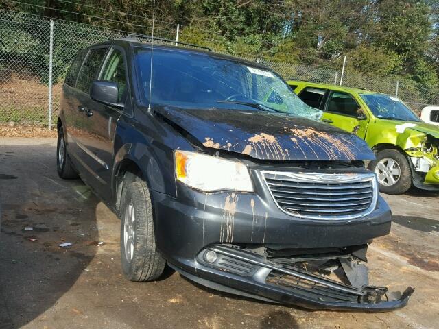 2C4RC1BG1CR410170 - 2012 CHRYSLER TOWN & COU CHARCOAL photo 1