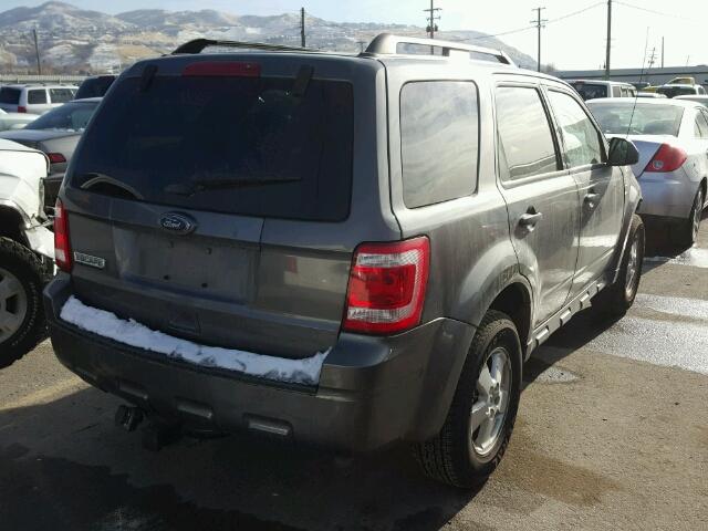 1FMCU9D77BKC11437 - 2011 FORD ESCAPE XLT GRAY photo 4