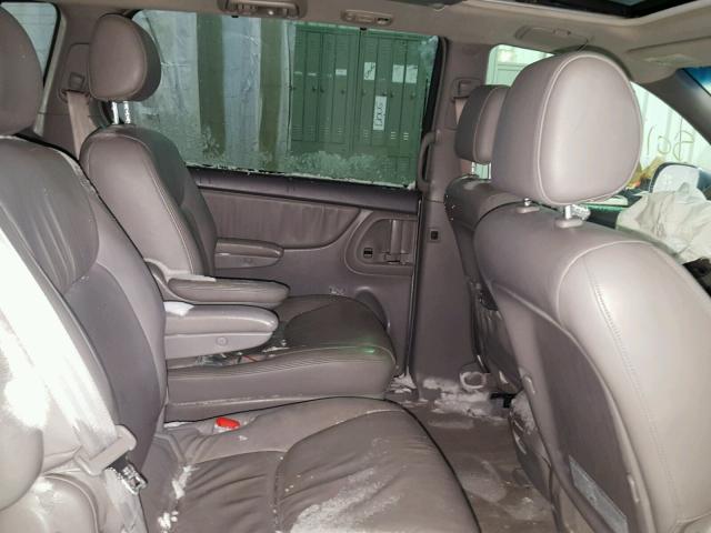 5TDZA22C34S150727 - 2004 TOYOTA SIENNA XLE BLUE photo 6