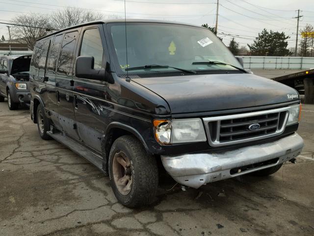 1FDRE14L75HB46869 - 2005 FORD ECONOLINE BLACK photo 1