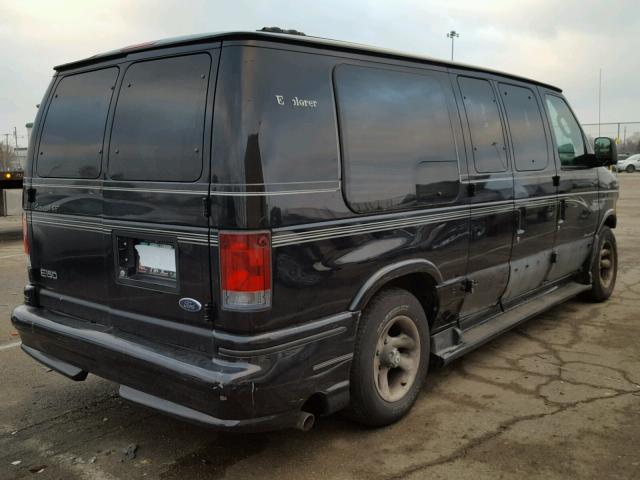 1FDRE14L75HB46869 - 2005 FORD ECONOLINE BLACK photo 4