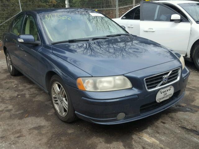 YV1RS592872626455 - 2007 VOLVO S60 2.5T BLUE photo 1