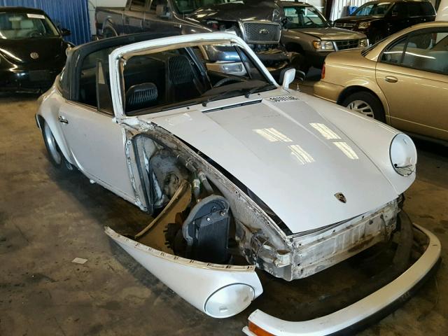 9117610051 - 1977 PORSCHE 911 TARGA WHITE photo 1