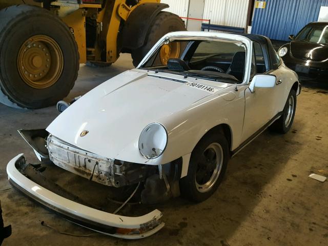 9117610051 - 1977 PORSCHE 911 TARGA WHITE photo 2