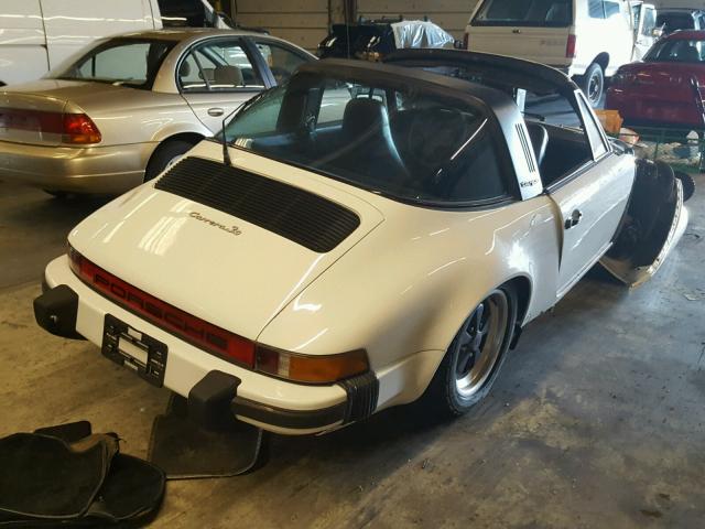 9117610051 - 1977 PORSCHE 911 TARGA WHITE photo 4