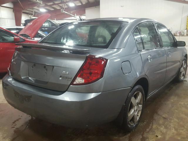 1G8AL55B26Z125793 - 2006 SATURN ION LEVEL GRAY photo 4