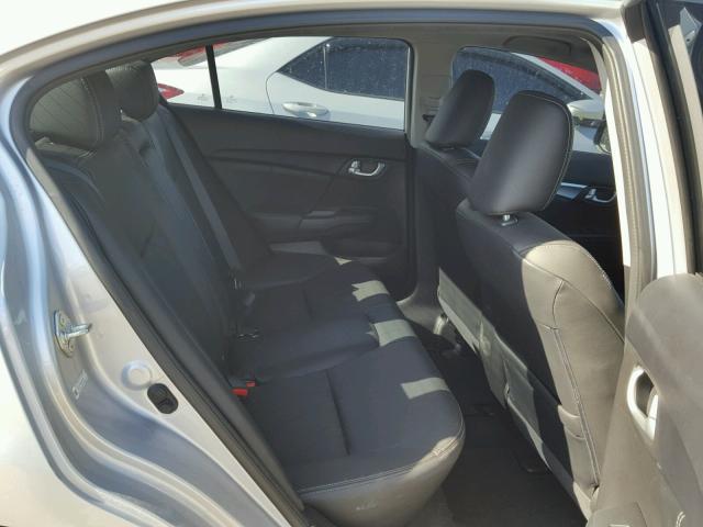 19XFB2F90DE031929 - 2013 HONDA CIVIC EXL Srebrny zdjęcie 6