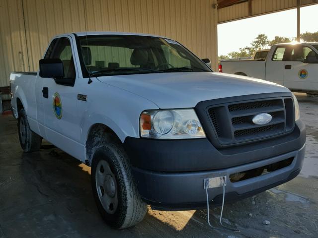 1FTRF12217KB40471 - 2007 FORD F150 WHITE photo 1