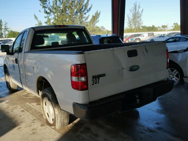 1FTRF12217KB40471 - 2007 FORD F150 WHITE photo 3