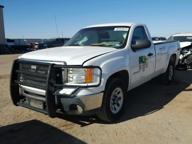 1GTN2TE08BZ376518 - 2011 GMC SIERRA K15 WHITE photo 2