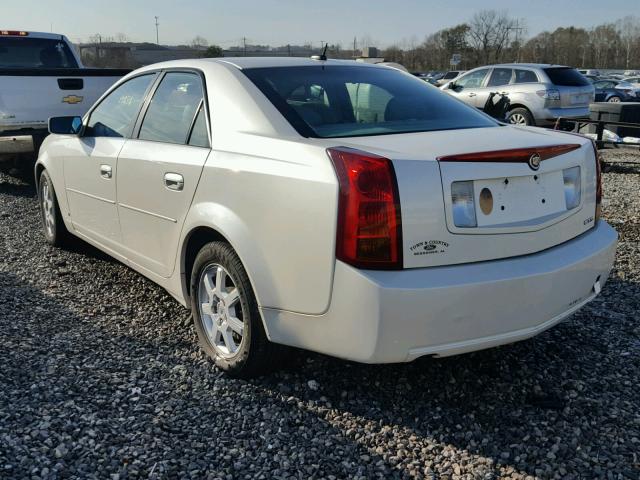 1G6DP577460101504 - 2006 CADILLAC CTS HI FEA WHITE photo 3