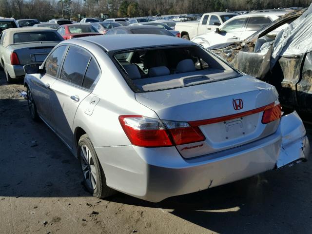 1HGCR2F3XDA019866 - 2013 HONDA ACCORD LX GRAY photo 3