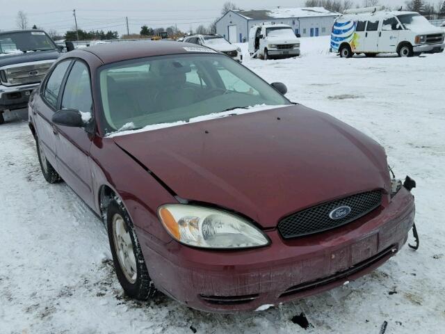 1FAFP55S34A198818 - 2004 FORD TAURUS SES MAROON photo 1