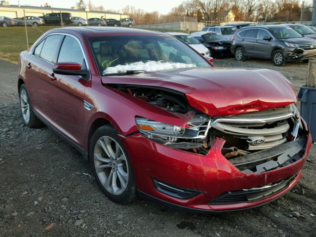 1FAHP2E83DG140149 - 2013 FORD TAURUS SEL RED photo 1