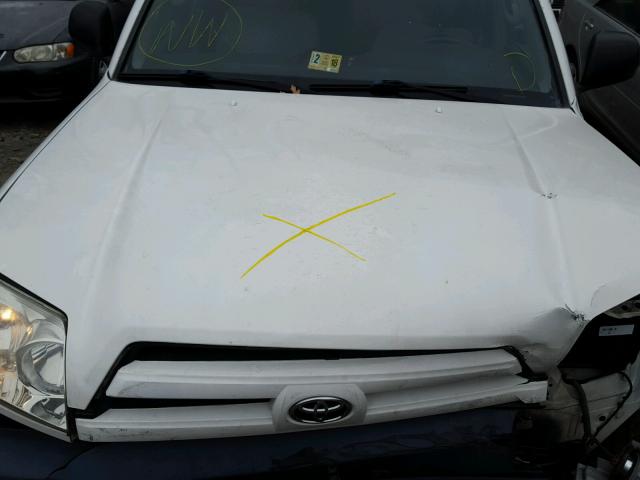 JTEBT14R930017040 - 2003 TOYOTA 4RUNNER SR WHITE photo 7