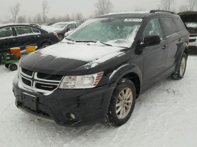 3C4PDCBG0GT137788 - 2016 DODGE JOURNEY SX BLACK photo 2