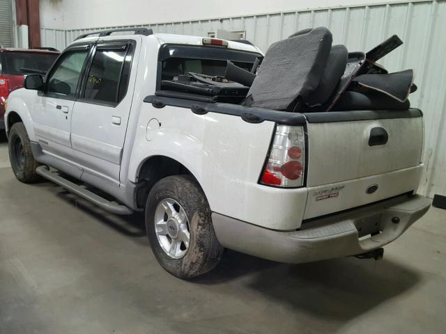 1FMZU67E01UA42514 - 2001 FORD EXPLORER S Սպիտակ լուսանկար 3