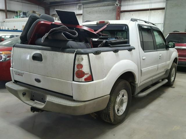 1FMZU67E01UA42514 - 2001 FORD EXPLORER S WHITE photo 4