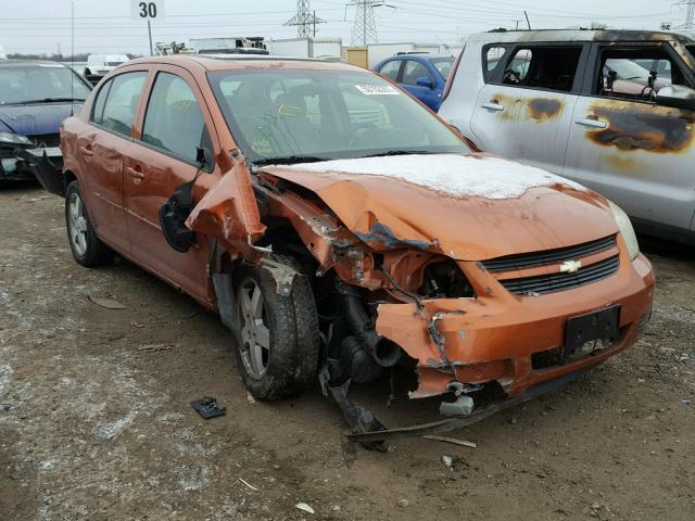 1G1AL52F357651706 - 2005 CHEVROLET COBALT LS ORANGE photo 1