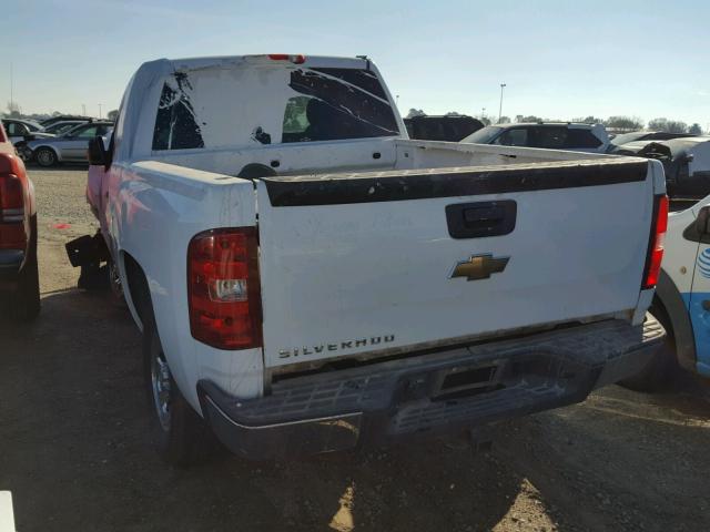 1GCEC14C37Z524563 - 2007 CHEVROLET SILVERADO WHITE photo 3