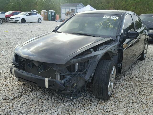 JHMCP26808C044087 - 2008 HONDA ACCORD EXL BLACK photo 2