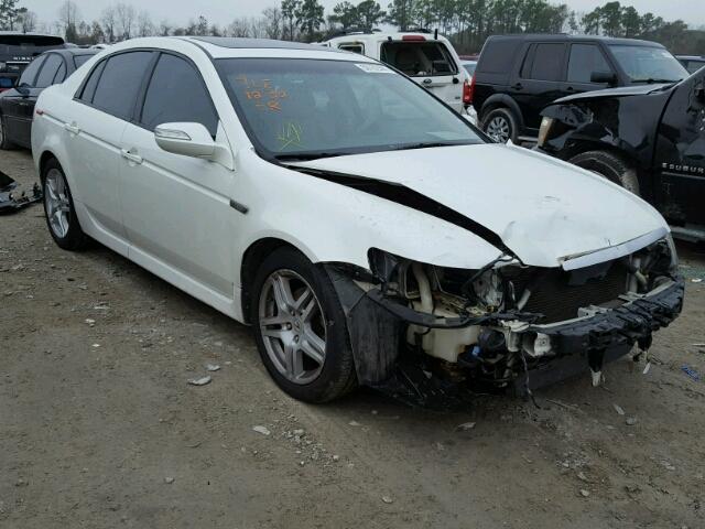 19UUA66228A046916 - 2008 ACURA TL WHITE photo 1